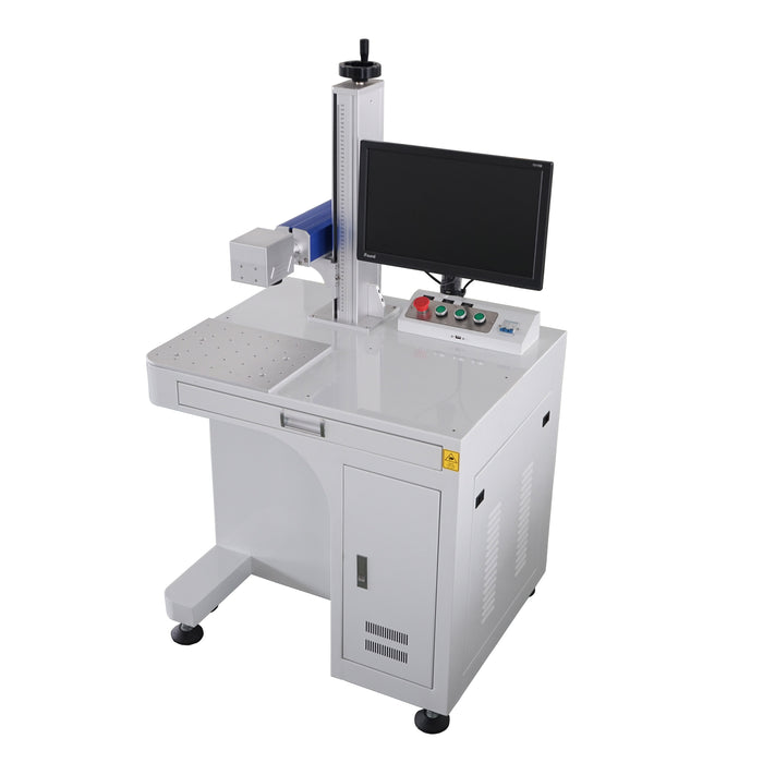 Integrated laser marking machine