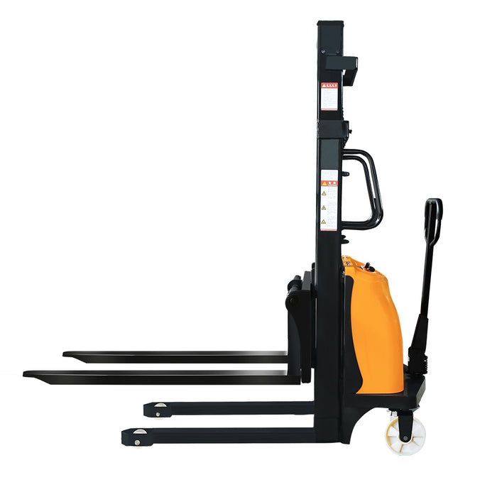 Semi-electric forklift